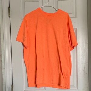 Faded Glory Men's Vivid Orange Short Sleeve Tee